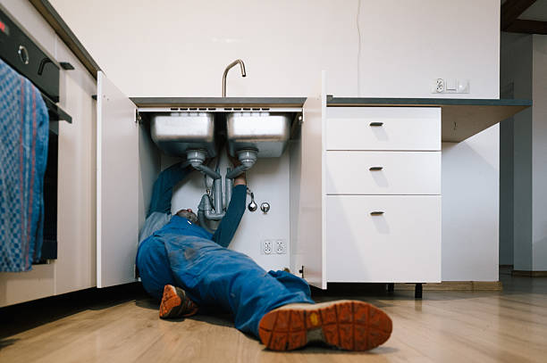 Professional Drain Cleaning technician working in Bucyrus, MO